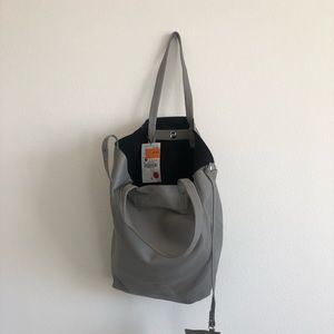 Zara grey tote